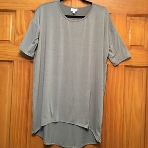 LuLaRoe Grey Top - Size S - Hard to find unicorn!
